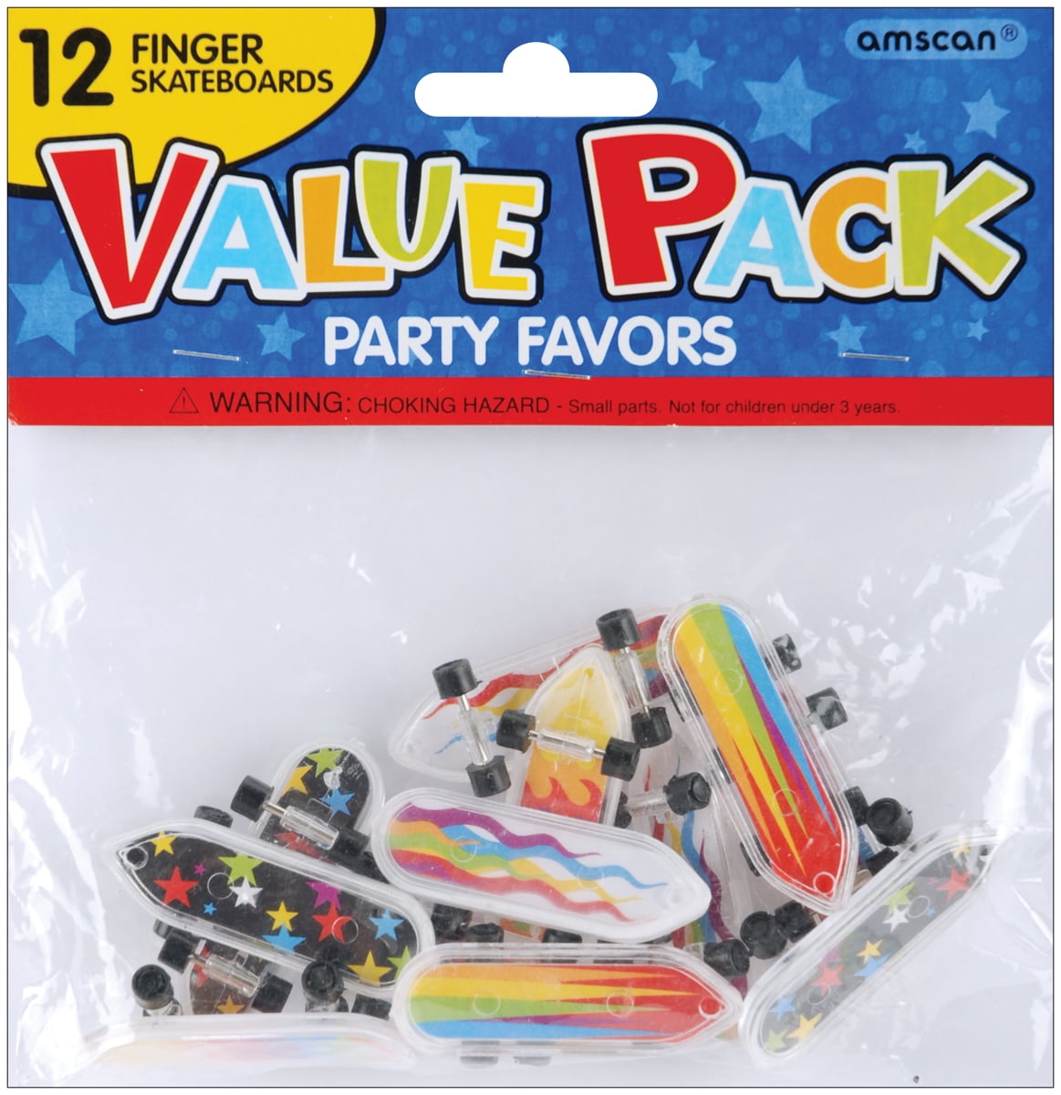 Party Favors, 12-Pack, Finger Skateboards - Walmart.com